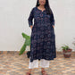 Cotton Akola handblock kurta