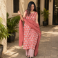 Tapas Hand Block Print Cotton Kurta Dupatta Set