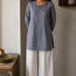 Santosha Hand Block Print Cotton Short Top