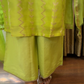 Aadya Banarasi Chanderi Silk Suit Set | Hand Woven | Kantha India