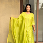 Aadya Banarasi Chanderi Silk Suit Set | Hand Woven | Kantha India