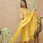Yuvati Banarasi Tissue Chanderi Silk Suit Set