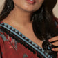 Ajrakh Modal Free-size Kaftan Red Dress