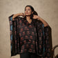 Ajrakh Modal Free-size Kaftan Black