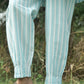 Frosted Cotton Chevron Coord Set - Handloom