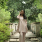 Ribbon Cotton Chevron Coord Set ~ Handloom