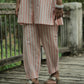 Ribbon Cotton Chevron Coord Set ~ Handloom