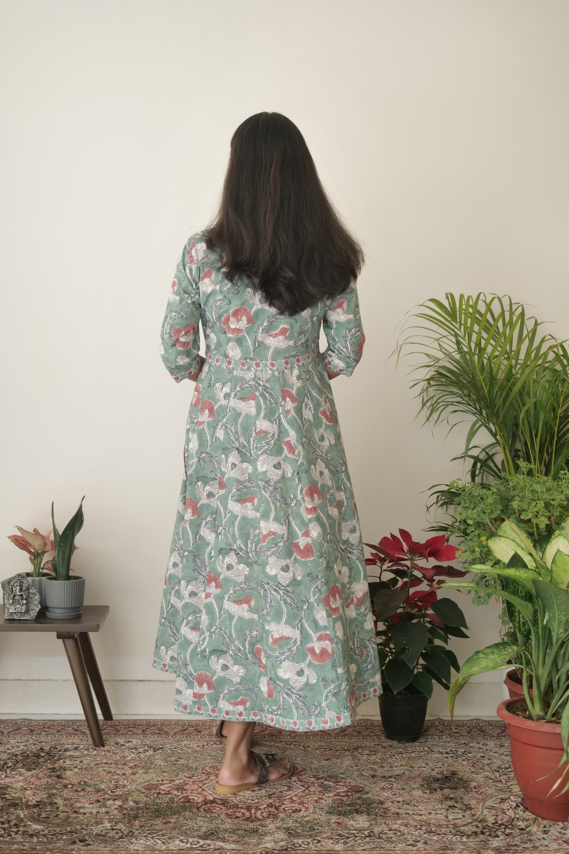 Handblock Printed dress – Kantha India Handblock Printed dress – Kantha India