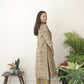 Cotton Vanaspati Mud Kurta Set