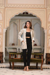 Nidhi Cotton Quilted Reversable Jacket.