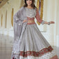 Shivani handblock printed cotton lehenga