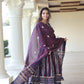Nandini handblock printed cotton lehenga