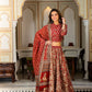 Avika handblock printed cotton lehenga