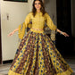 Rajvi handblock printed cotton lehenga