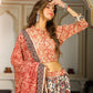 Nazaakat handblock printed cotton lehenga