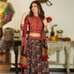 handblock printed cotton lehenga