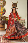 Paaro printed cotton lehenga