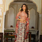 Nazaakat handblock printed cotton lehenga