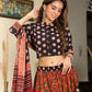 Nainika printed cotton lehenga
