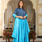 Zuri printed cotton lehenga