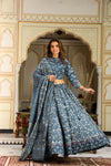 Nahida printed cotton lehenga