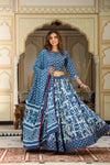 Juhi printed cotton lehenga