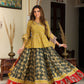 Runali  handblock printed cotton lehenga