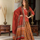 Kaveri  handblock printed cotton lehenga