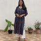 ANERI Cotton handblock kurta