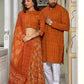 Tvarita printed cotton lehenga kurta (Combo)