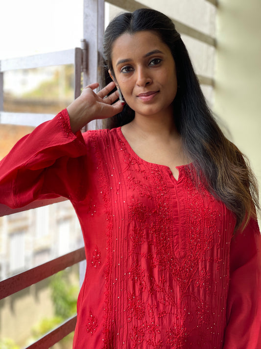 Rahat Chikankari Kurti