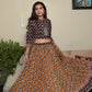 Bagh bagru cotton lehenga