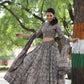 Gazal bagru handblock printed cotton lehenga