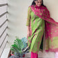 Sibori Green Pink 